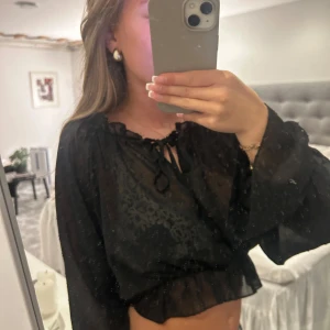 Fest topp - En superfin festtopp som man även kan ha offsholder. Genomskinlig men super fin 