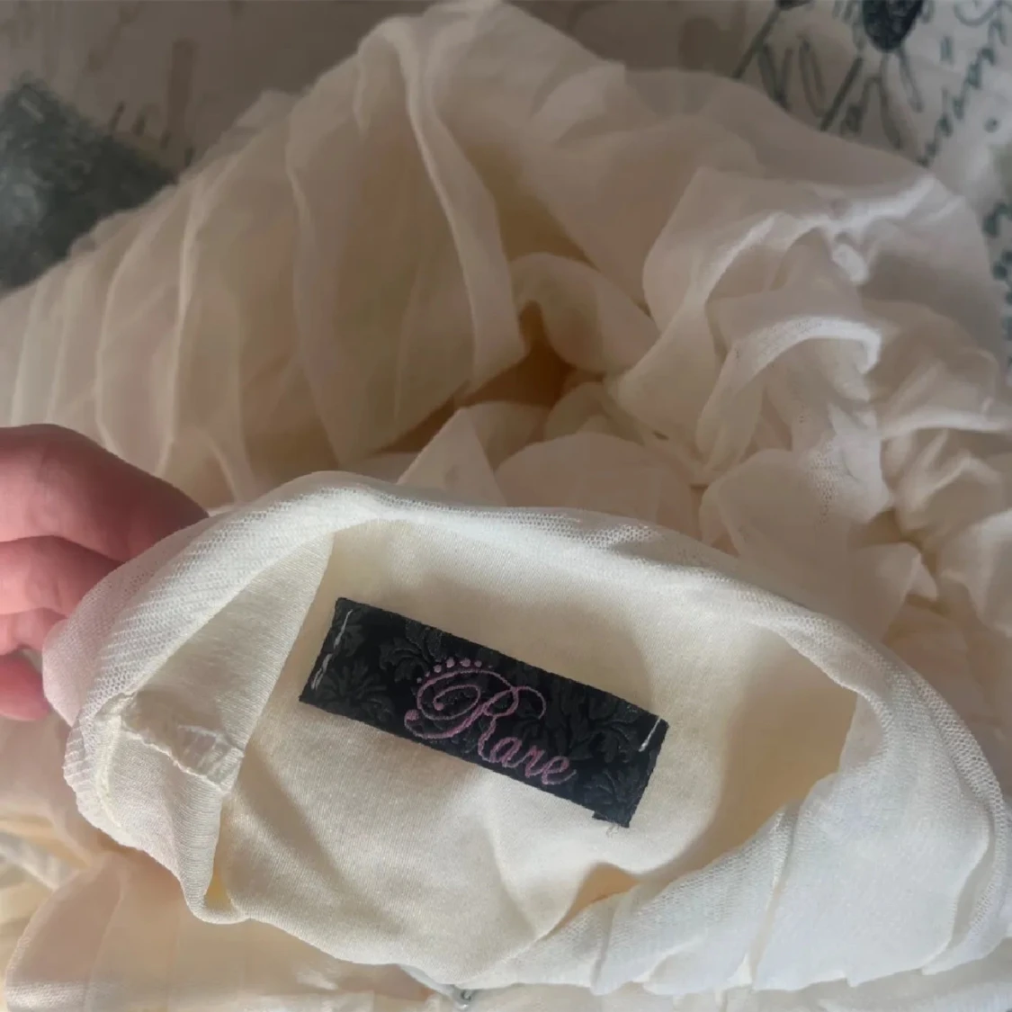 Vit klänning från Rare - 91