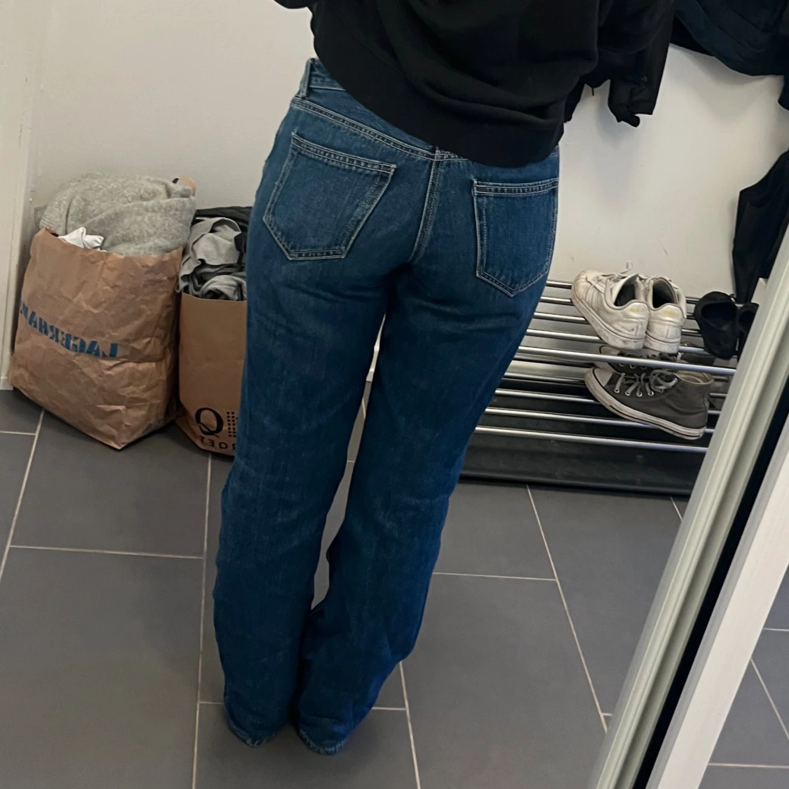 Jeans straight lowwaist  - 91