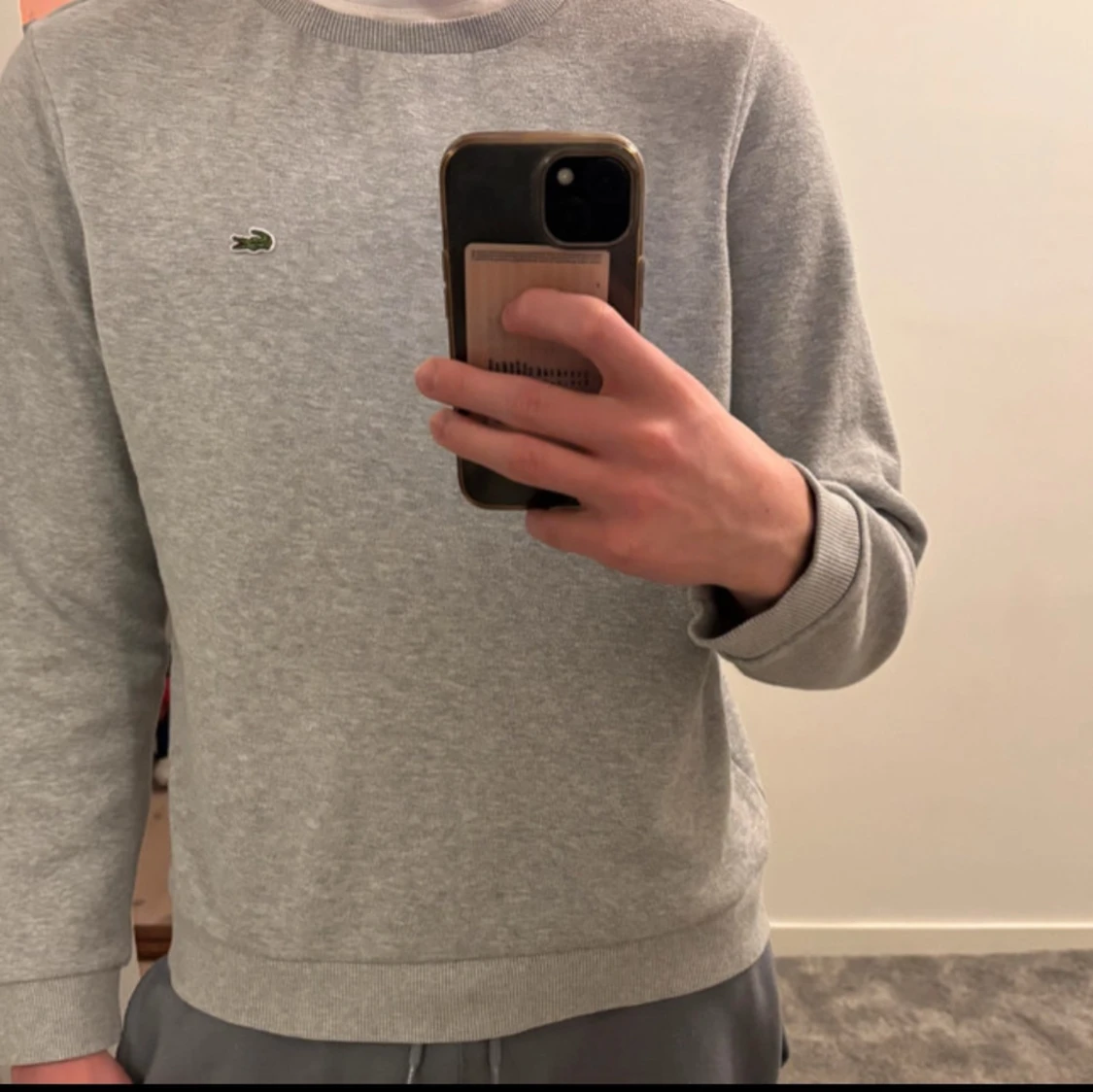 Grå sweatshirt från Lacoste - 3