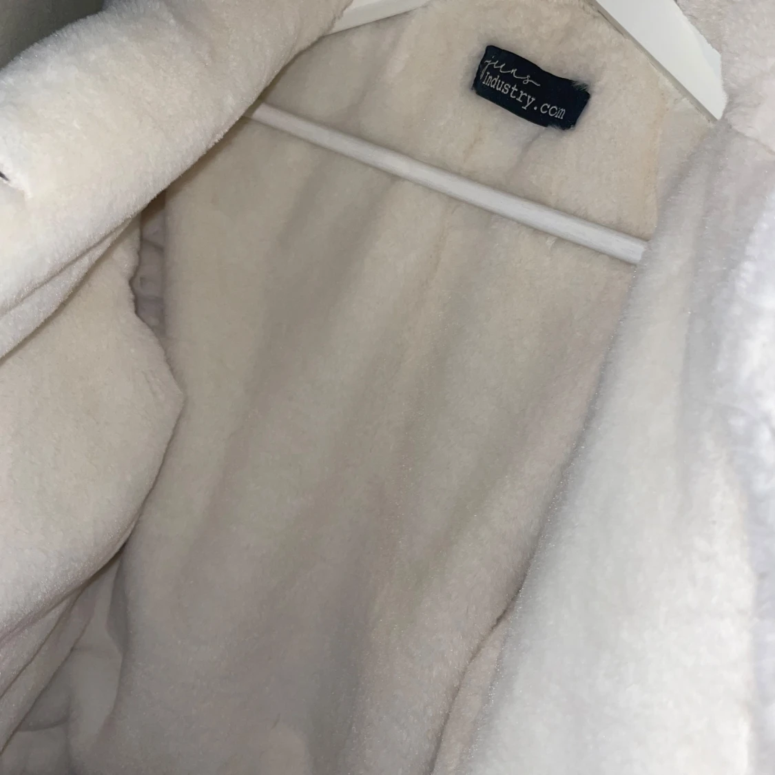 Rutig jacka med teddyfoder  - 3