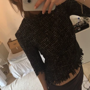 Svart och vit rutig topp - Från zara och i toppen skick! 