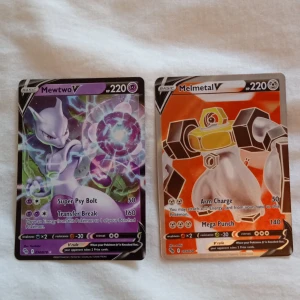 Pokemon kort  - 2 st pokemon kort I mycket bra skick 