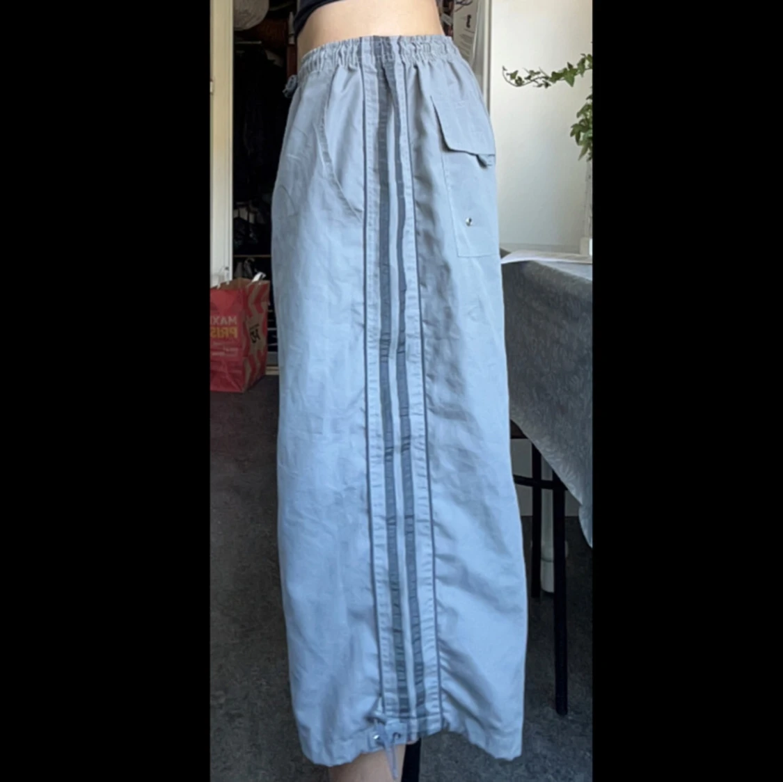 Adidas grå vintage byxor  - 91