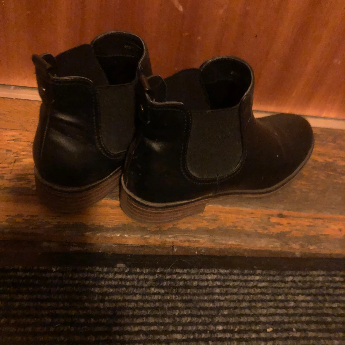 Svarta Chelsea boots - 1