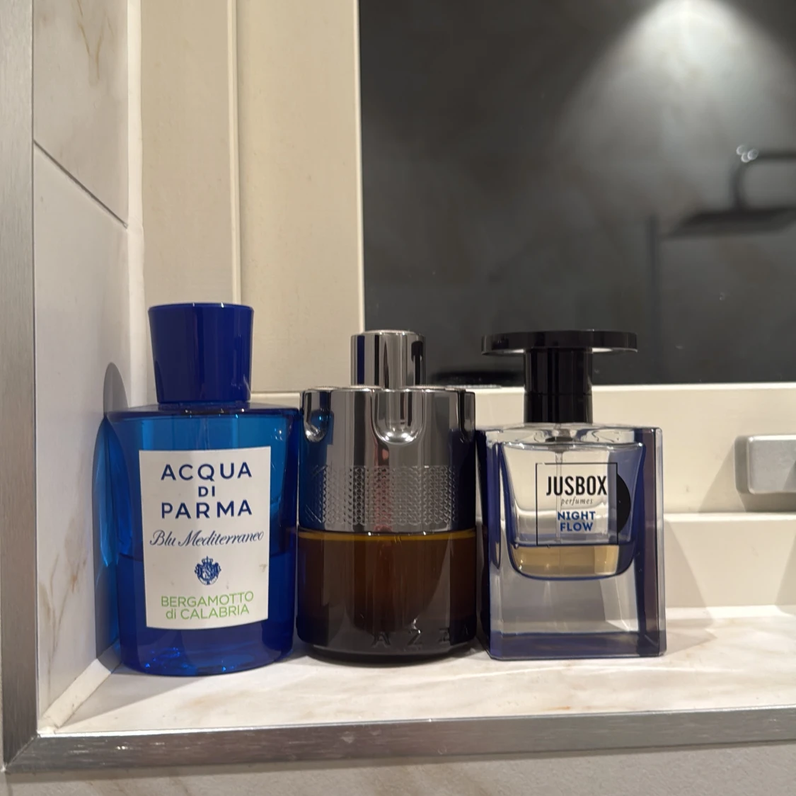 Parfymer från Acqua di Parma, Azzaro och Jusbox