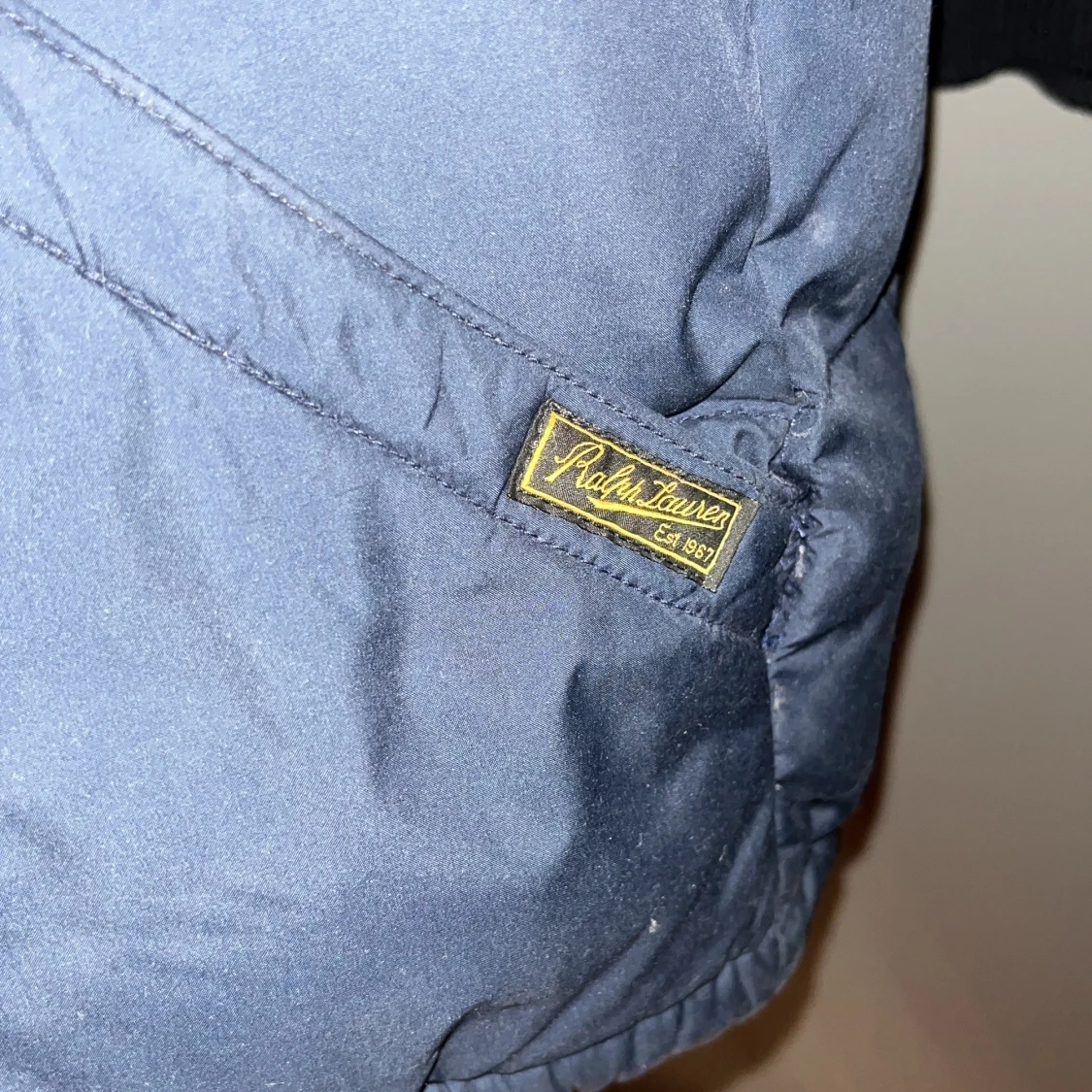 Blå dunjacka från Ralph Lauren - 90