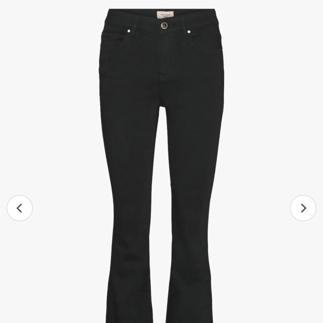 Svarta bootcut jeans