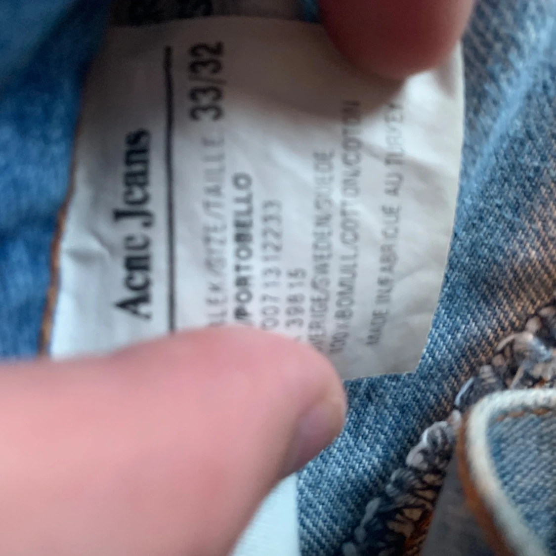 Ljusblå jeans från Acne Jeans - 91