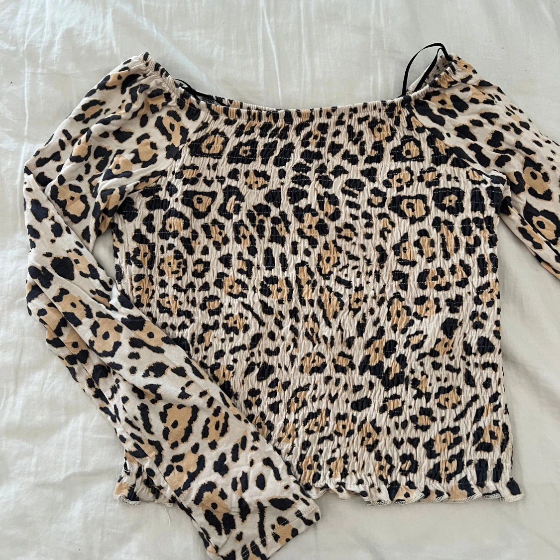 Leopardmönstrad tröja