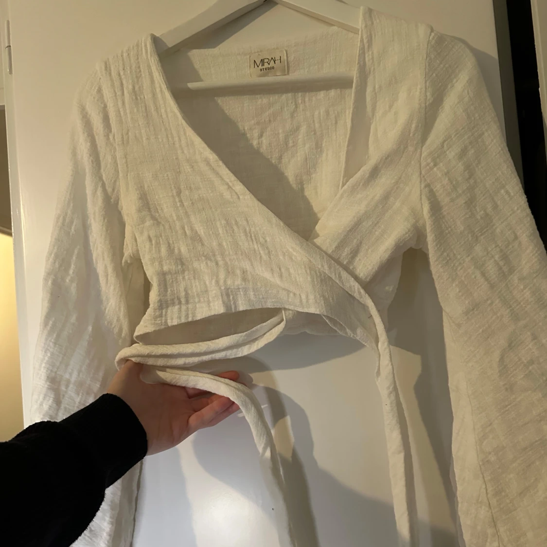 Omlott linne blus - 90