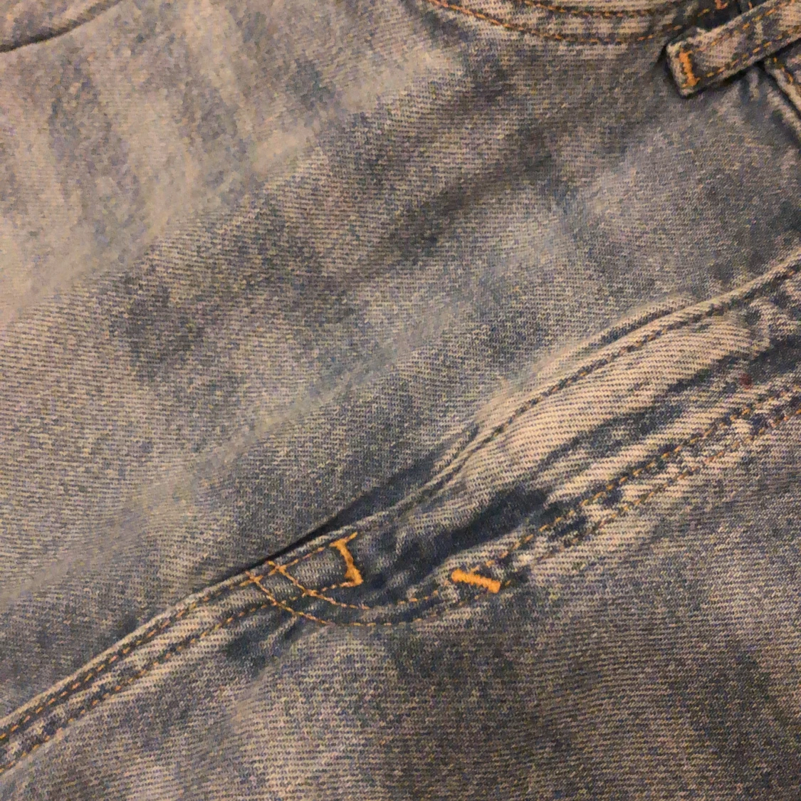 Blå bootcut jeans - 93