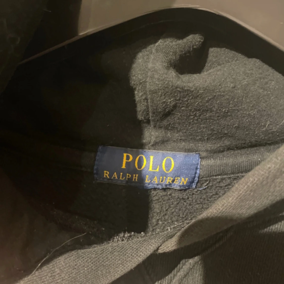 Svart hoodie från Ralph Lauren med Polo Bear Bear - 91