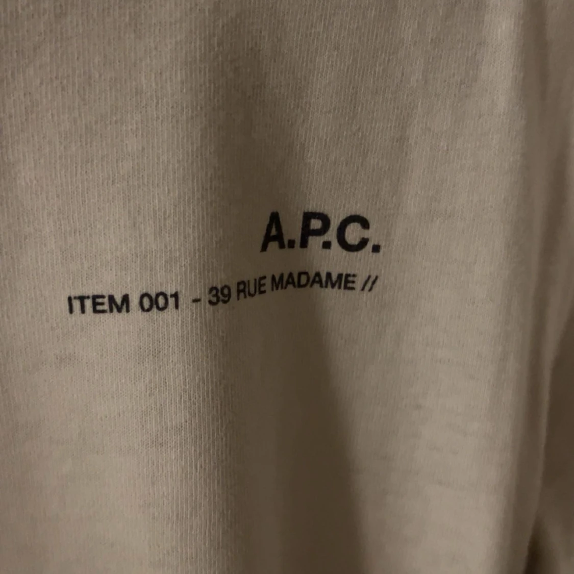 Vit t-shirt från A.P.C. - 91