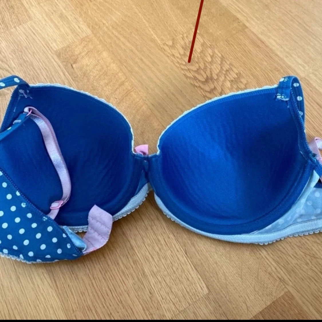 Blå prickig bh från Missya - 93