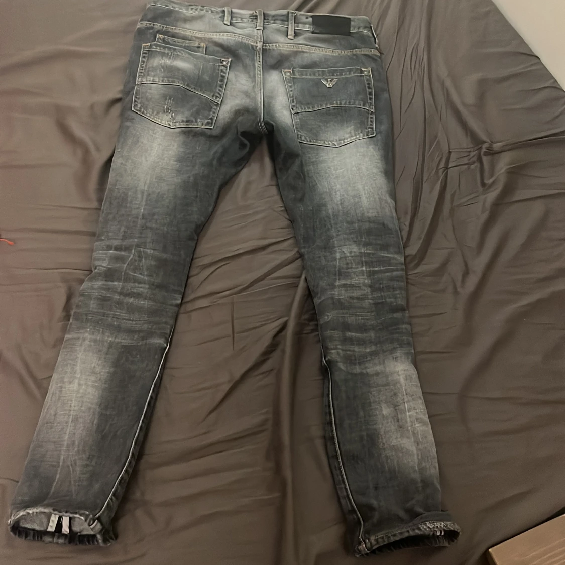 Gråa slim jeans från Armani - 90