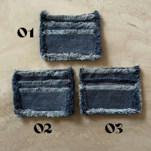 Korthållare i jeans - 010 - Superfin korthållare i återbrukade jeans💗Betalning sker via swish🙌🏼(149 kr/st)