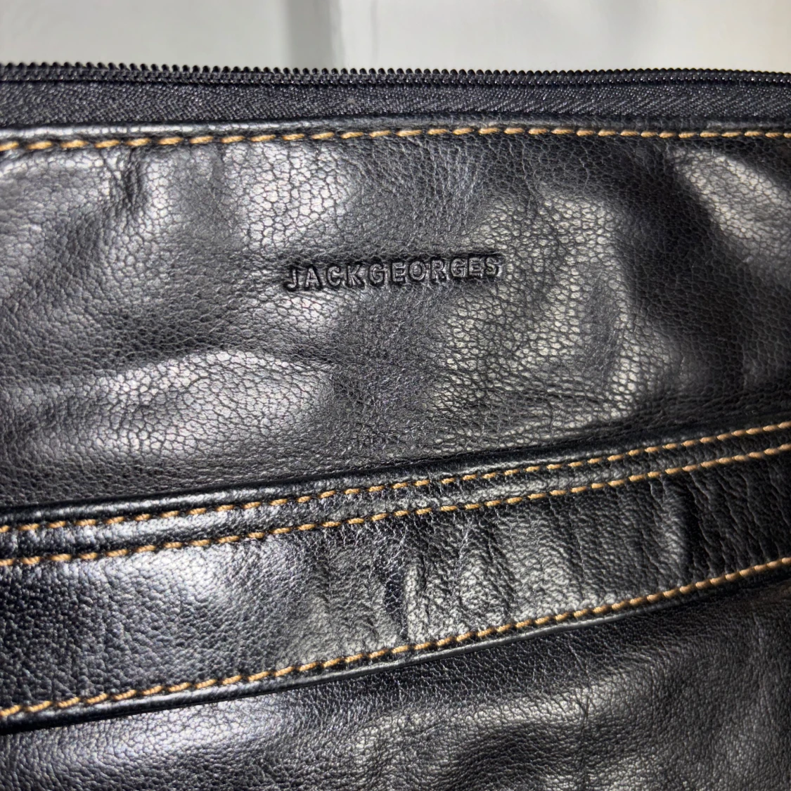 Svart axelväska från Jack Georges - 2