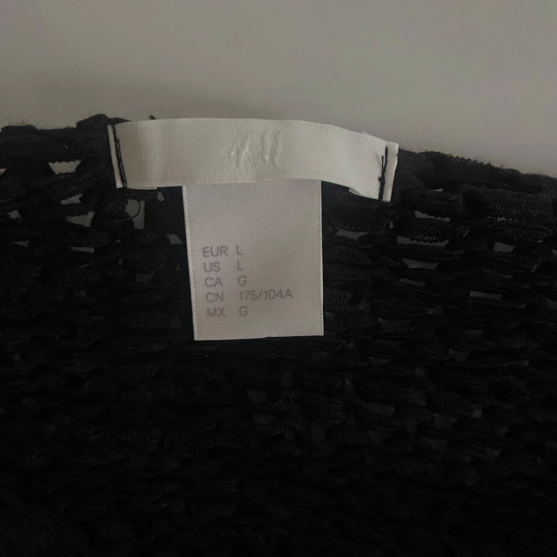 Svart stickad tröja - 3