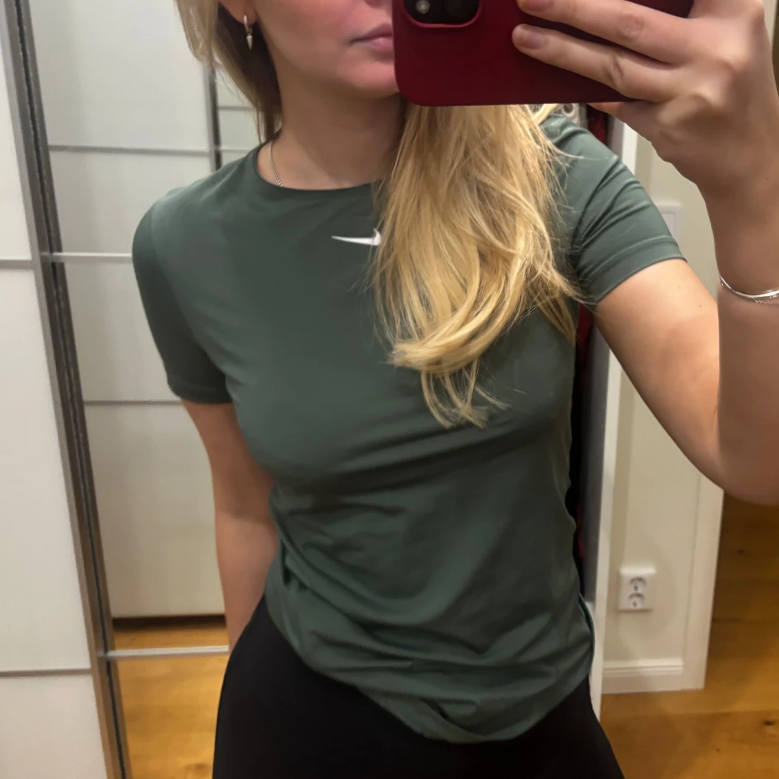 Grön t-shirt från Nike