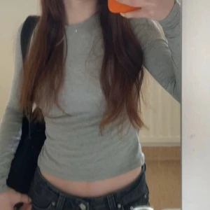 Grå långarmad - Supersöt grå långarmad (finns i vit, se annat inlägg)🩶