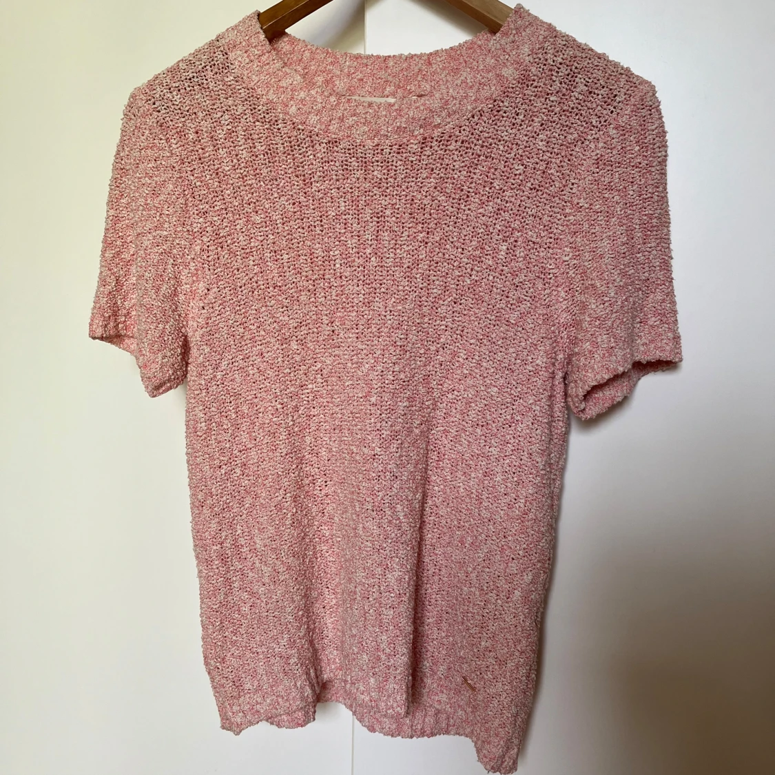 Rosa stickad topp från Holly Whyte by Lindex - 1