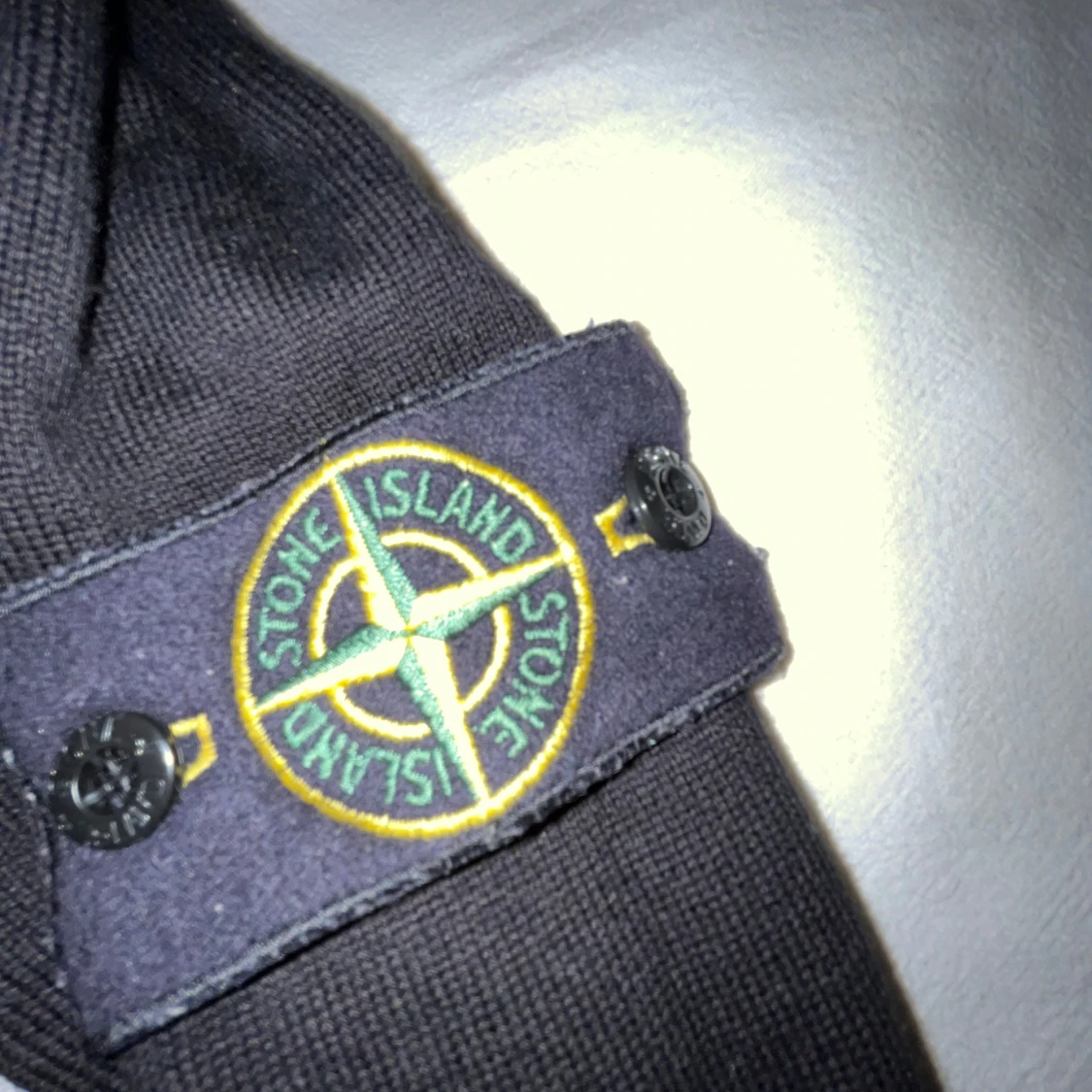 Svart Stone Island Kashmir tröja - 1