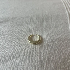 Guld ring - Justerbar och rostfri stål 