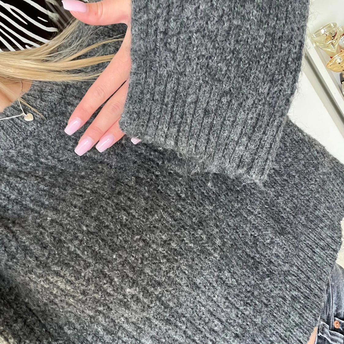 Stickad tröja  - 90