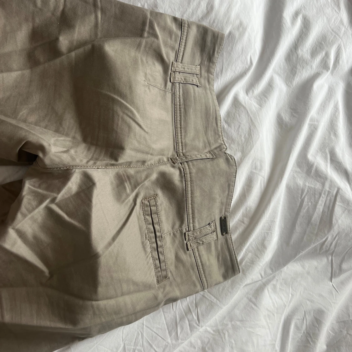 Lågmidjade bootcut byxor