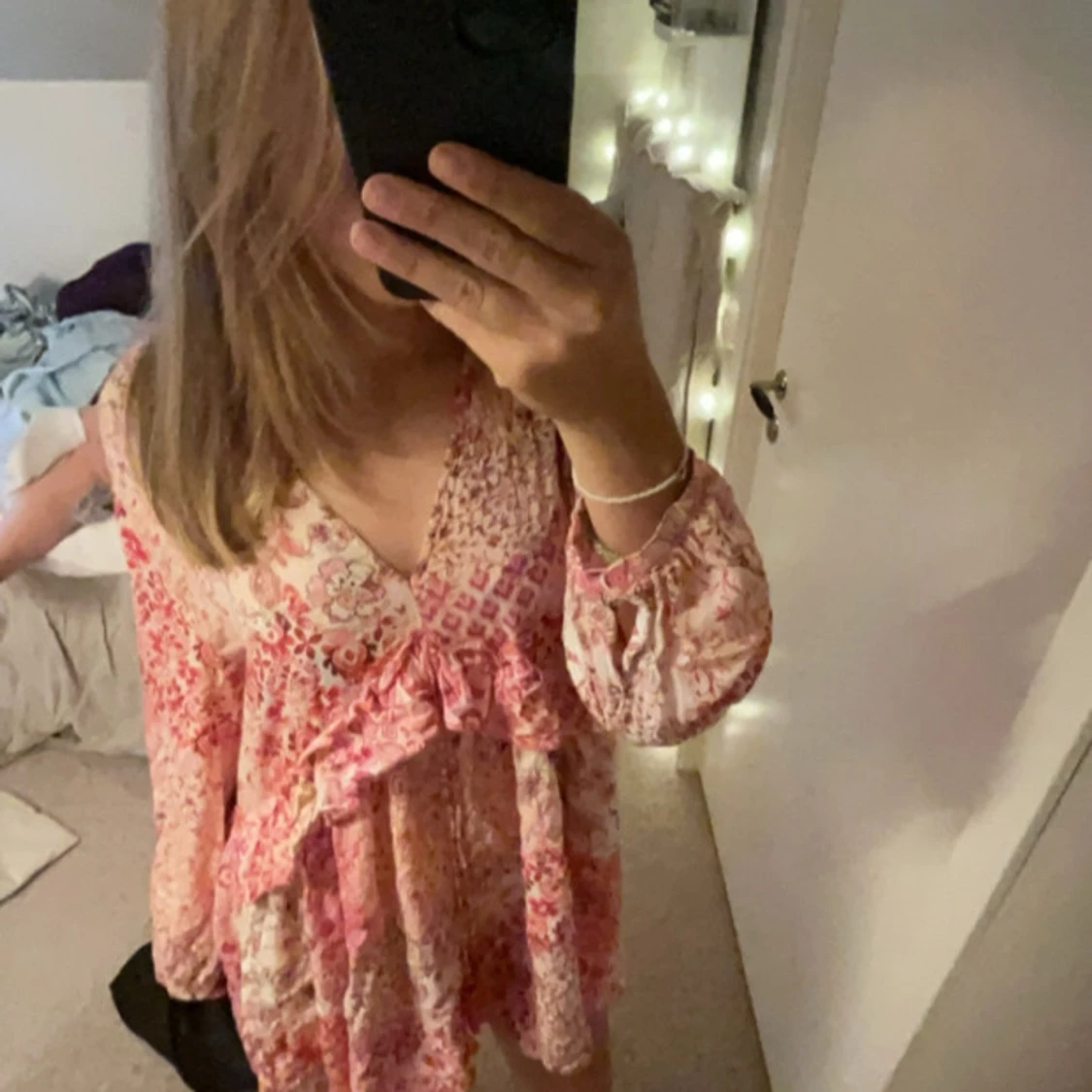 Blommig klänning från zara 💞 - 90