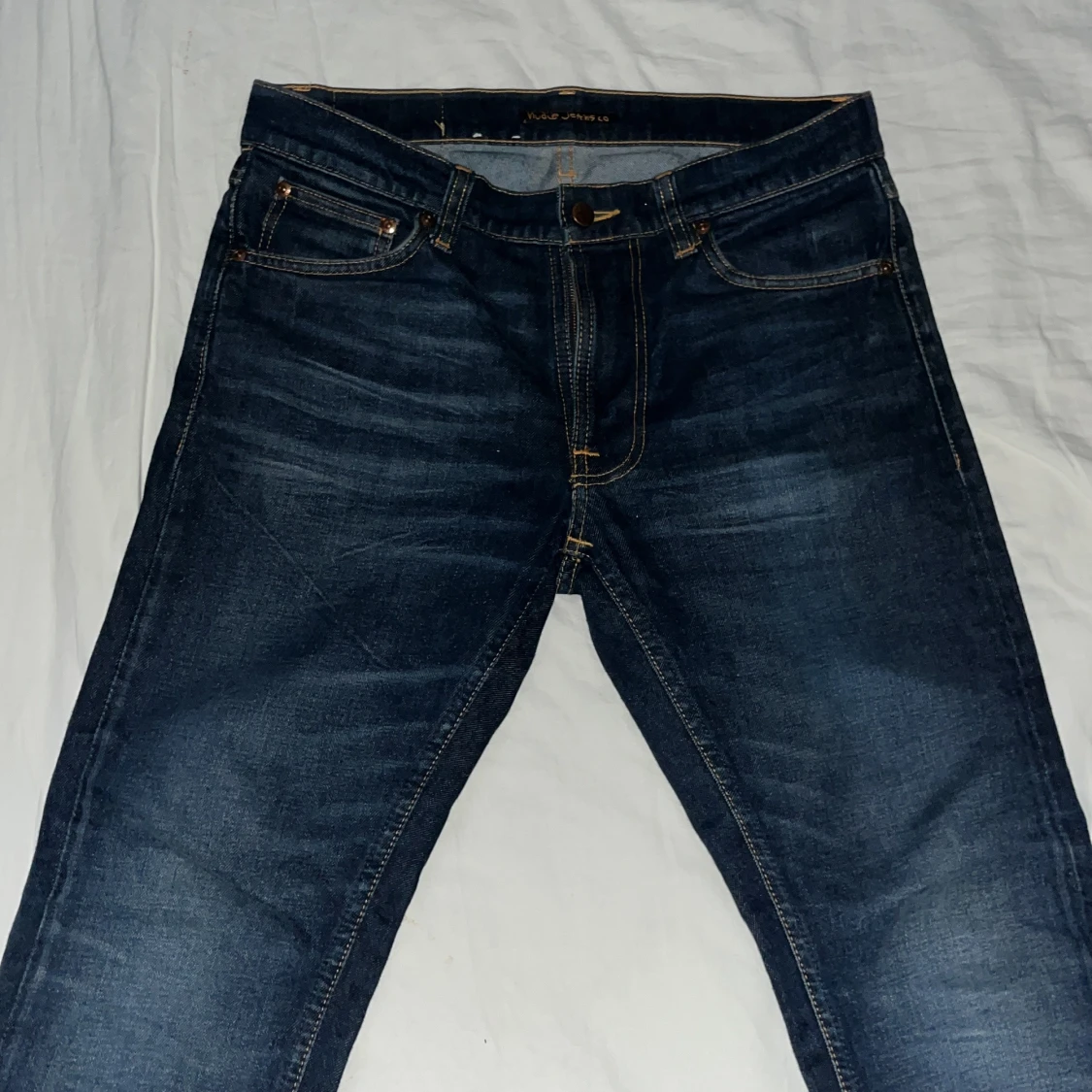 Mörkblå jeans från Nudie Jeans - 1
