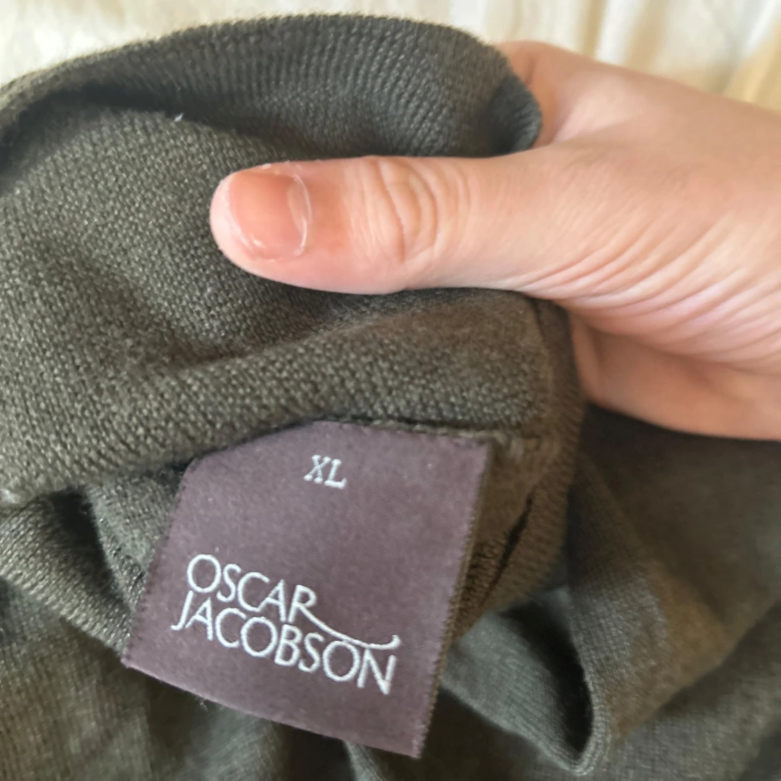 Grå polotröja från Oscar Jacobson - 1