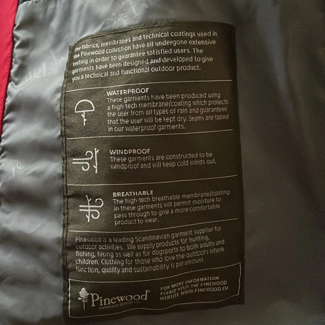 Vandringsjacka Pinewood  - 92