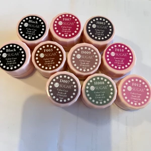 Nail color naglar färg gel 10st - oöppnad  