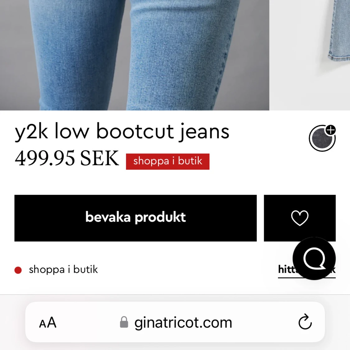 Bootcut jeans - 92