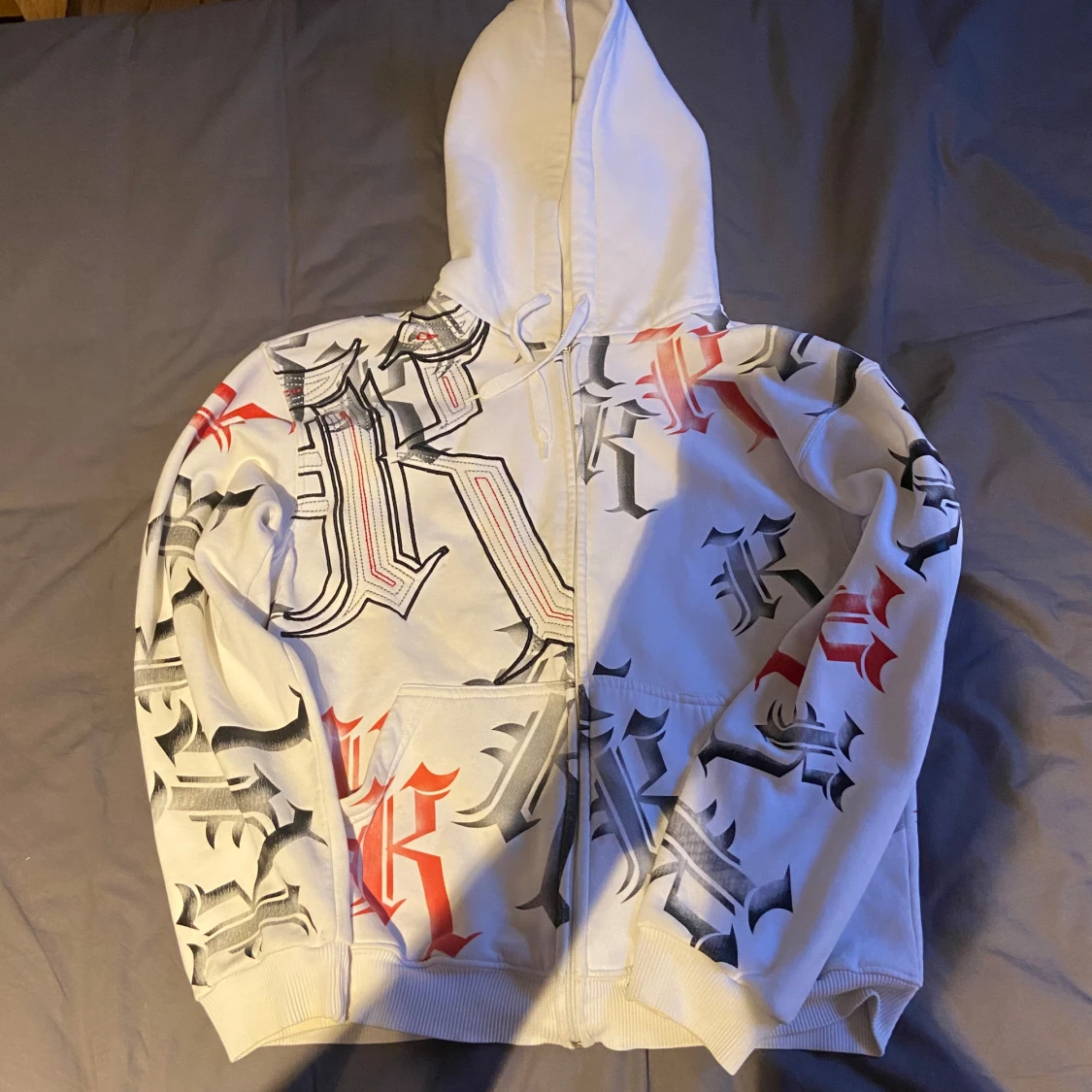 Karl Kani zip up hoodie