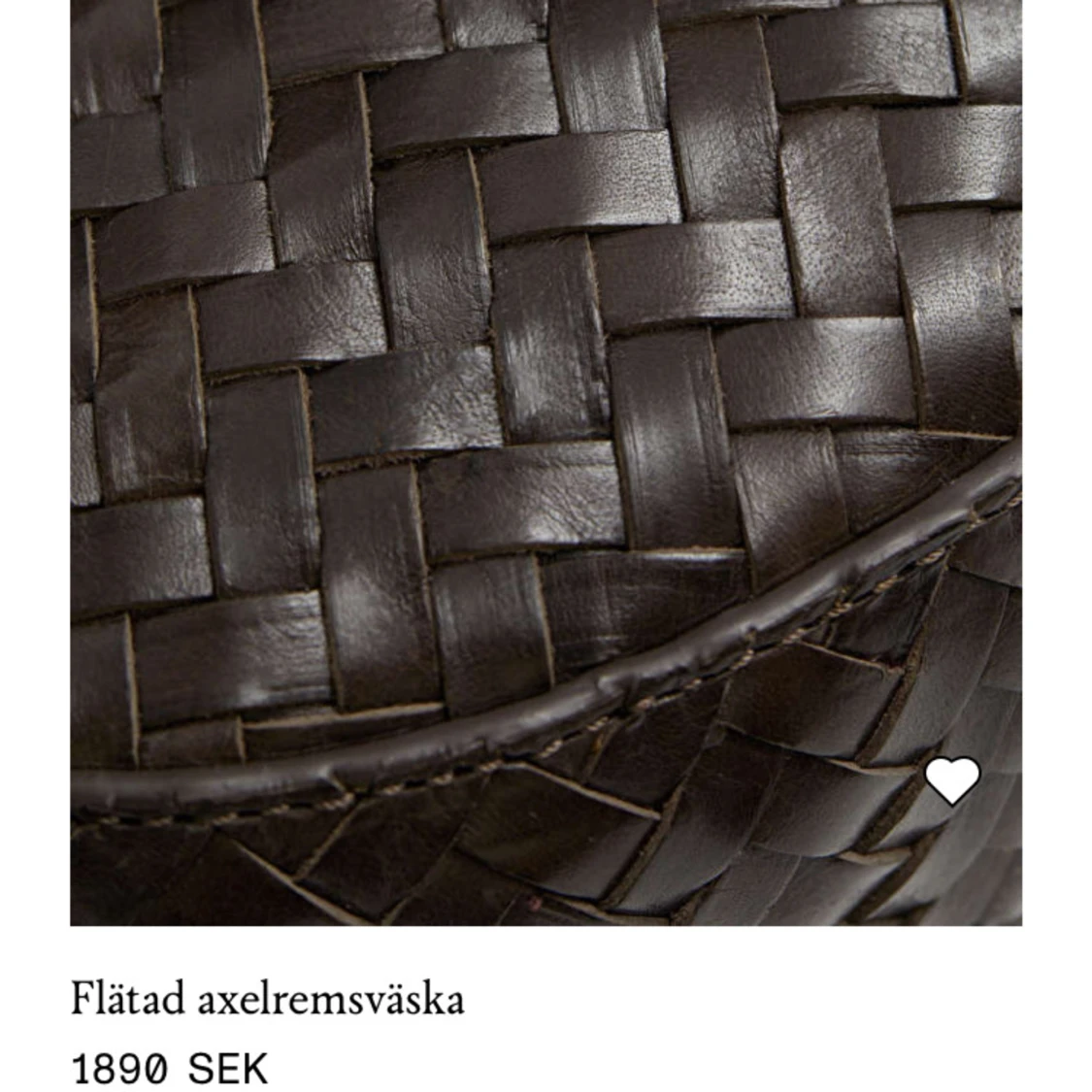 Flätad handväska - 91