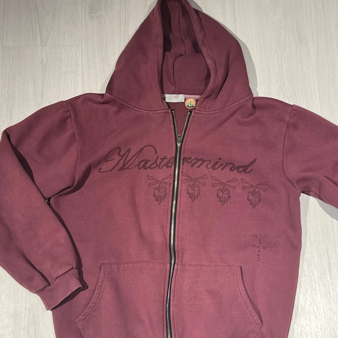  Cactus jack X Mastermind lila hoodie - 91