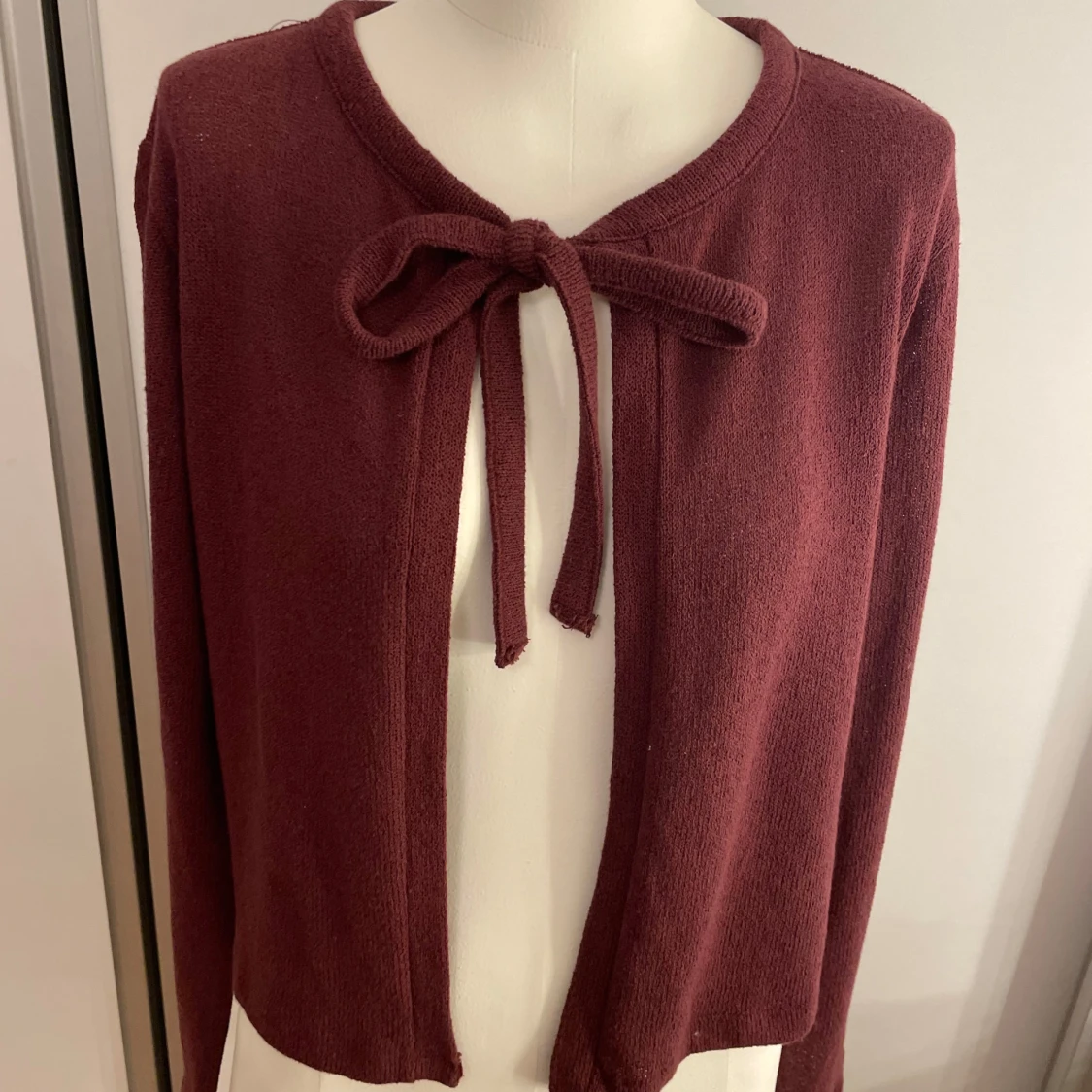 Vinröd kofta