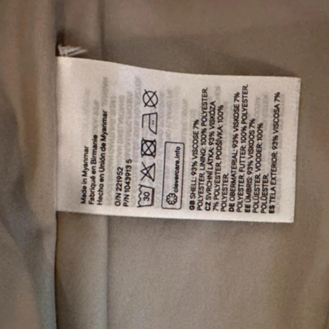 Beige kavaj från H&M - 2