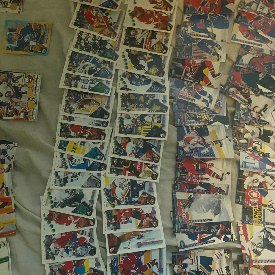 Samling av ca 300 hockeykort från 1994-95 - 2