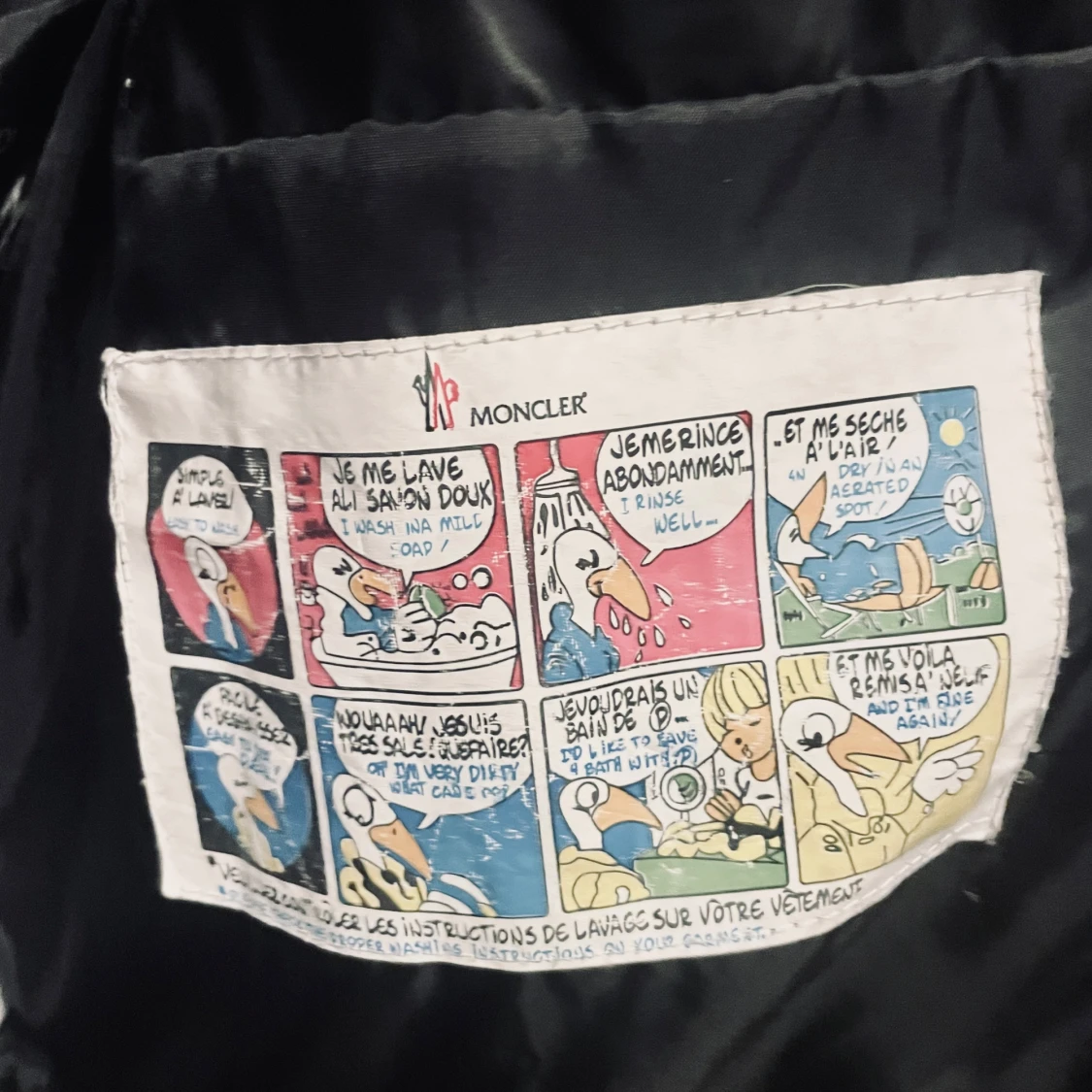 Svart dunväst från Moncler - 90