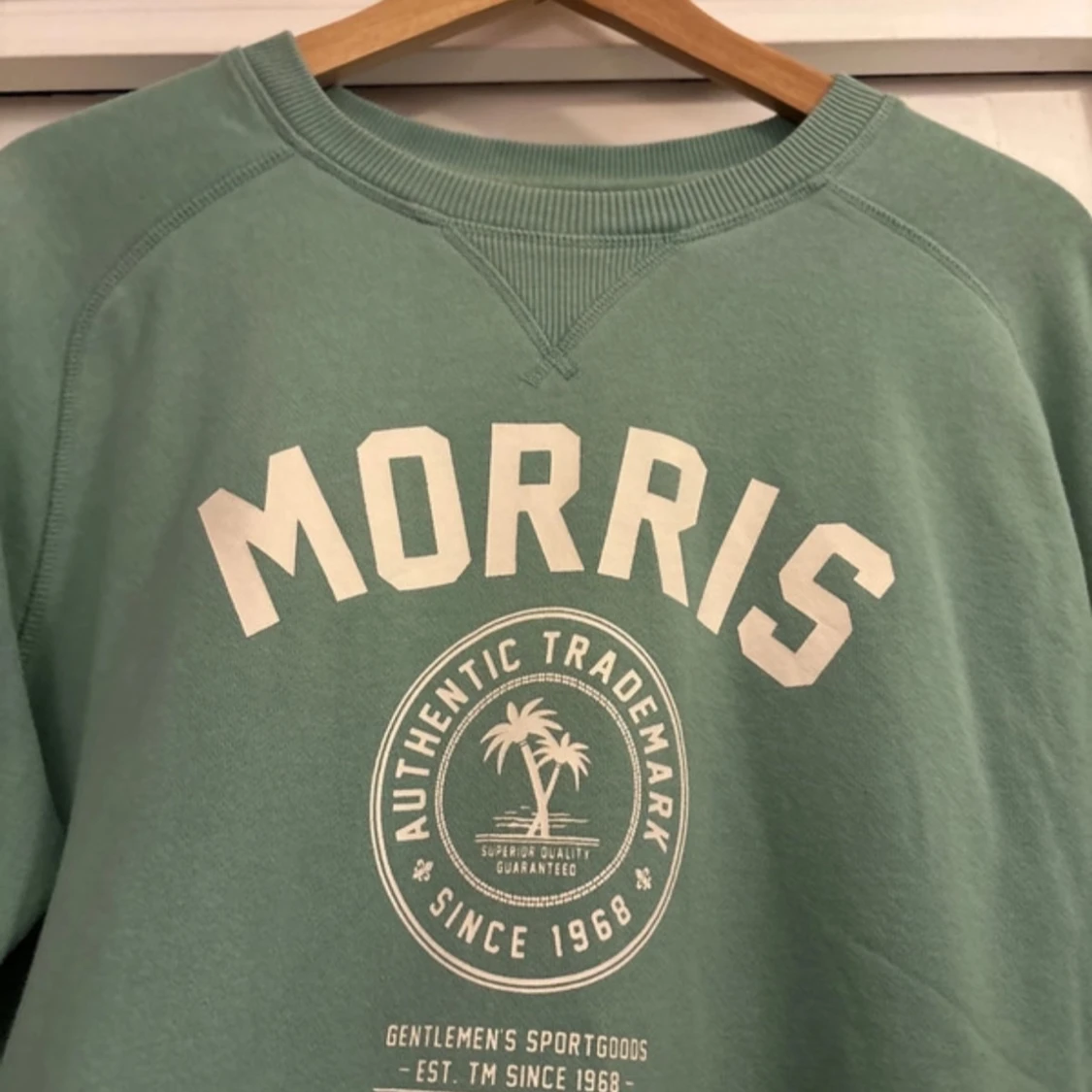 Grön sweatshirt från Morris - 90