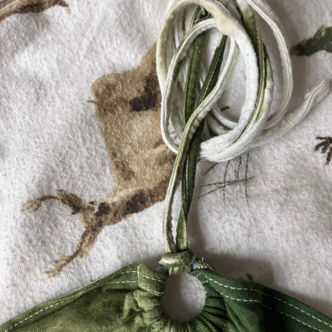 Grön halterneck tubtopp - 1