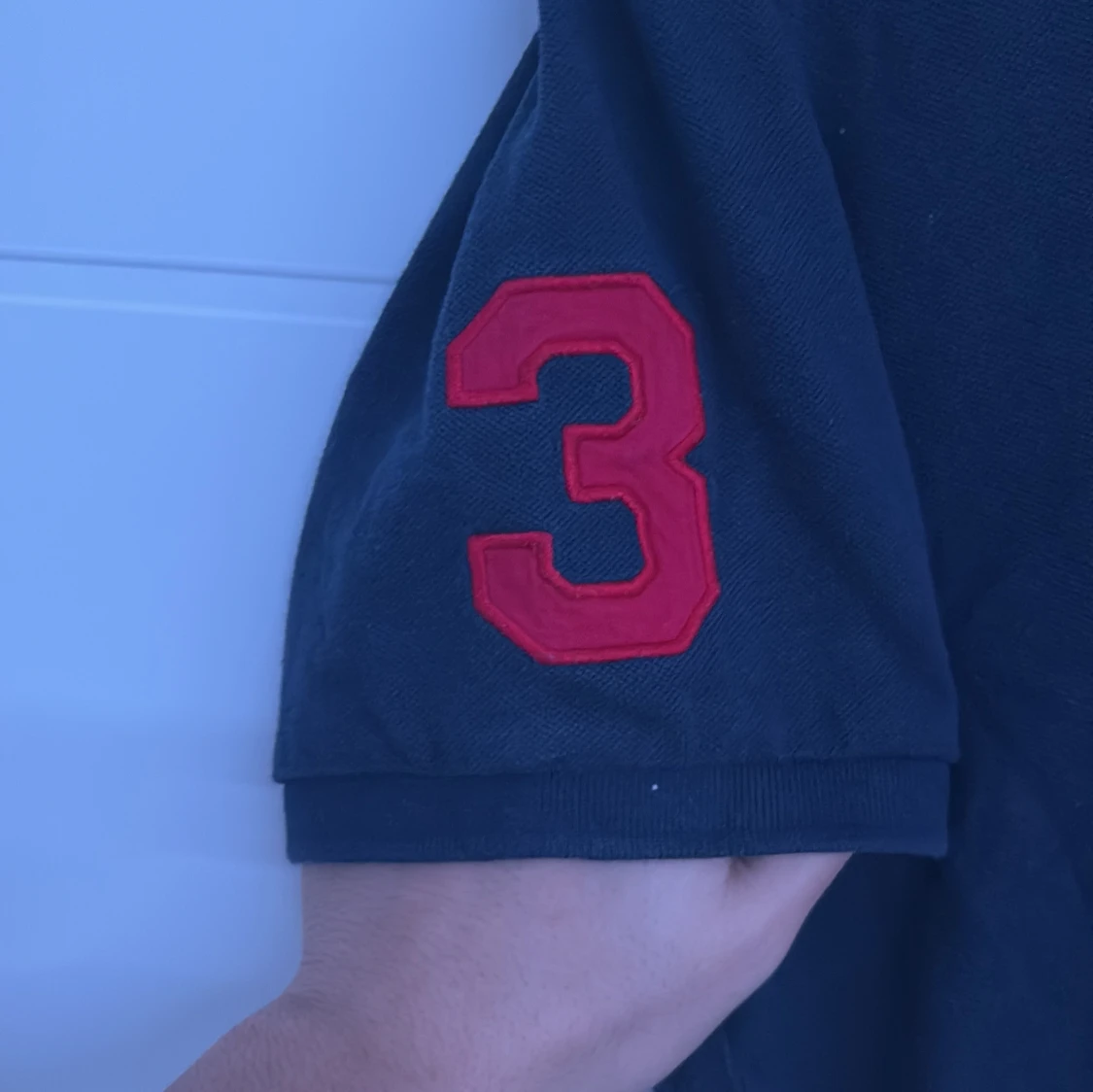 Svart pikétröja från Ralph Lauren - 92