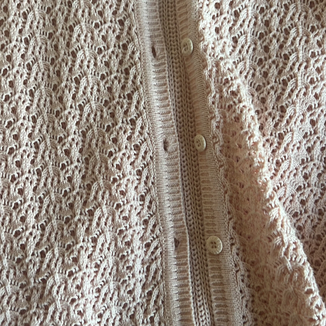 Rosa spetskofta  - 90