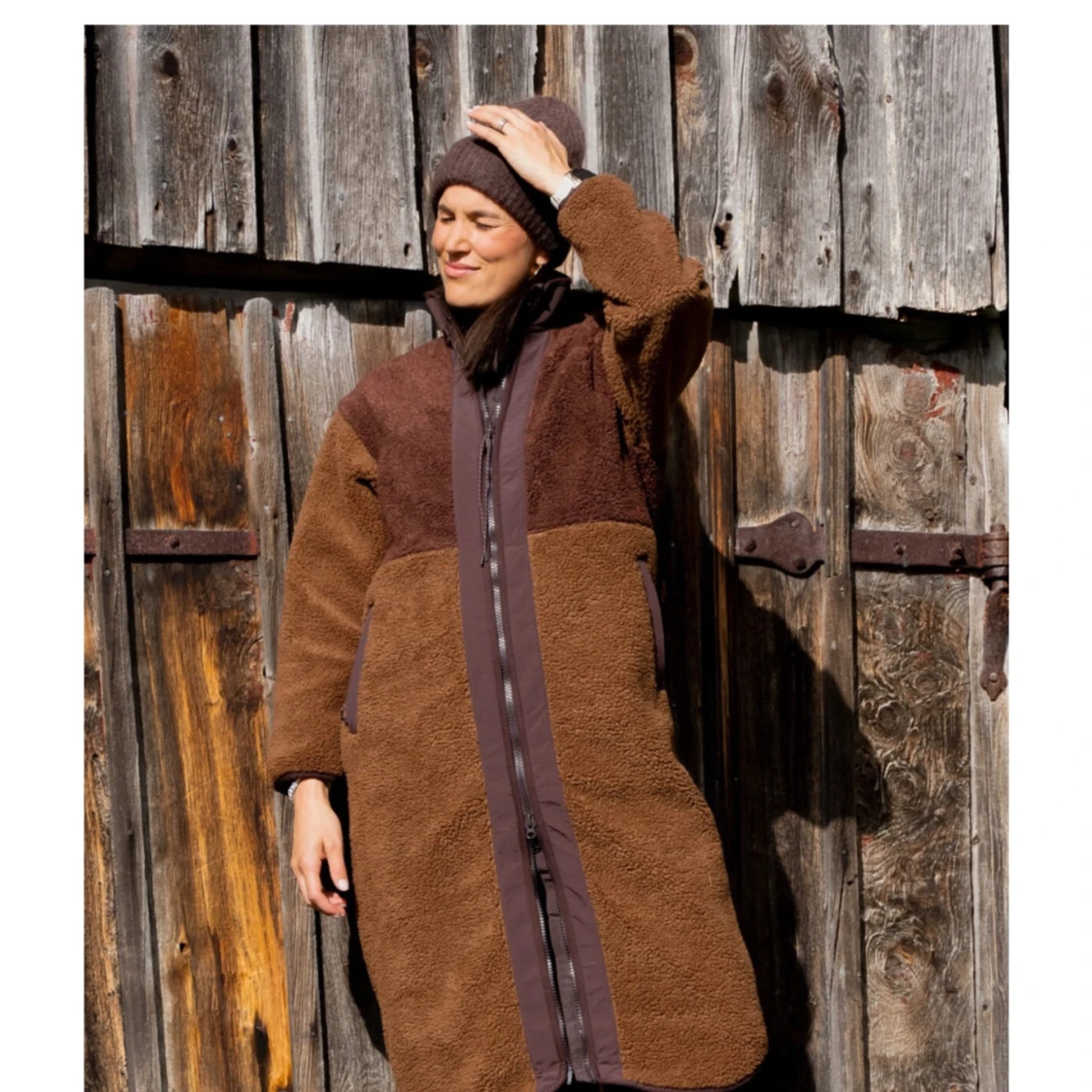 PEAK PERFORMANCE oversized teddyjacka  - 92