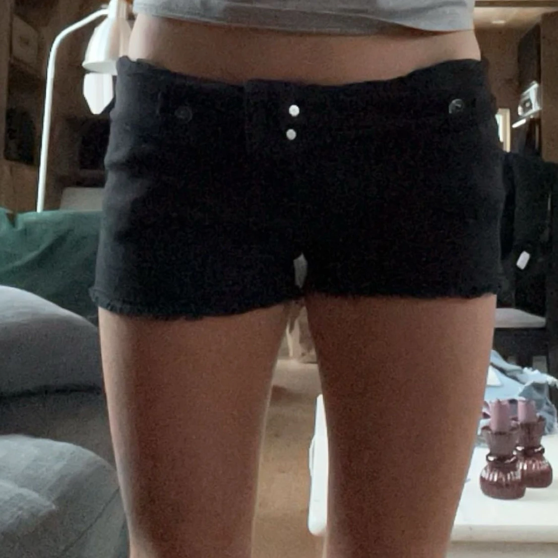 Svarta shorts från H&M - 91