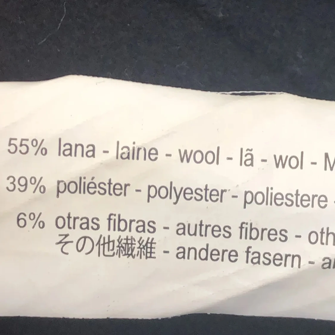 Mörkblå kappa från Zara Man - 91